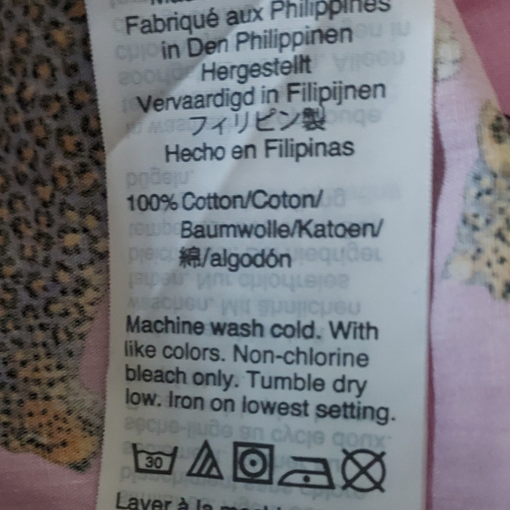 J. Crew Ratti Pink Print Cheetah Print Blouse Top Size XXS - Picture 10 of 10